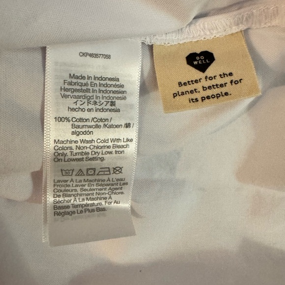 NWT Madewell white dress shirt 100% cotton - Picture 7 of 10